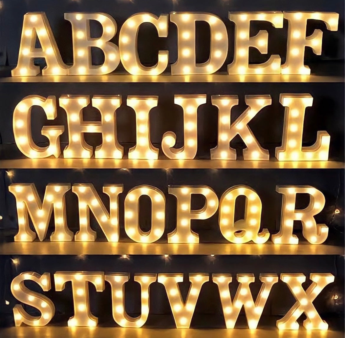 LED MARQUEE LETTERS
