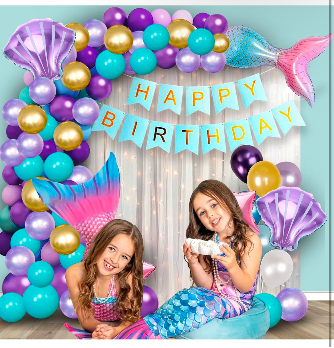 MERMAID THEME DECORATION KIT