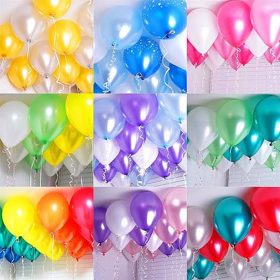 METALLIC BALLOONS