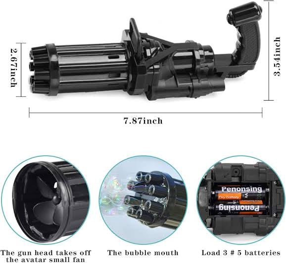 GATTLING BUBBLR GUN