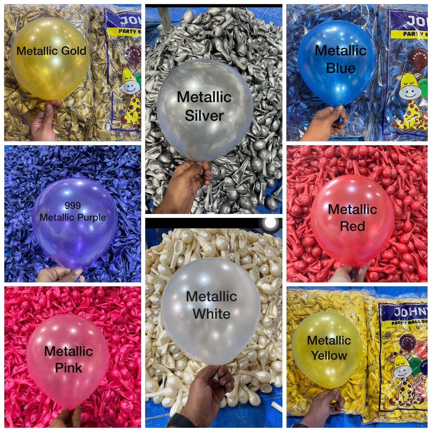METALLIC BALLOONS