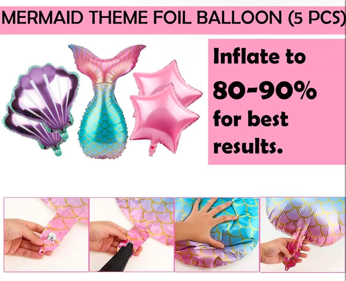 MERMAID THEME DECORATION KIT