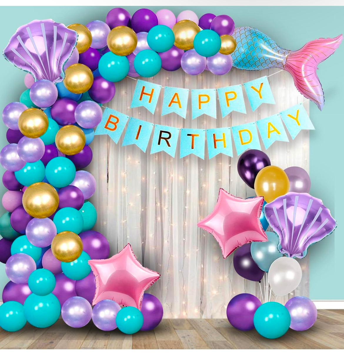 MERMAID THEME DECORATION KIT