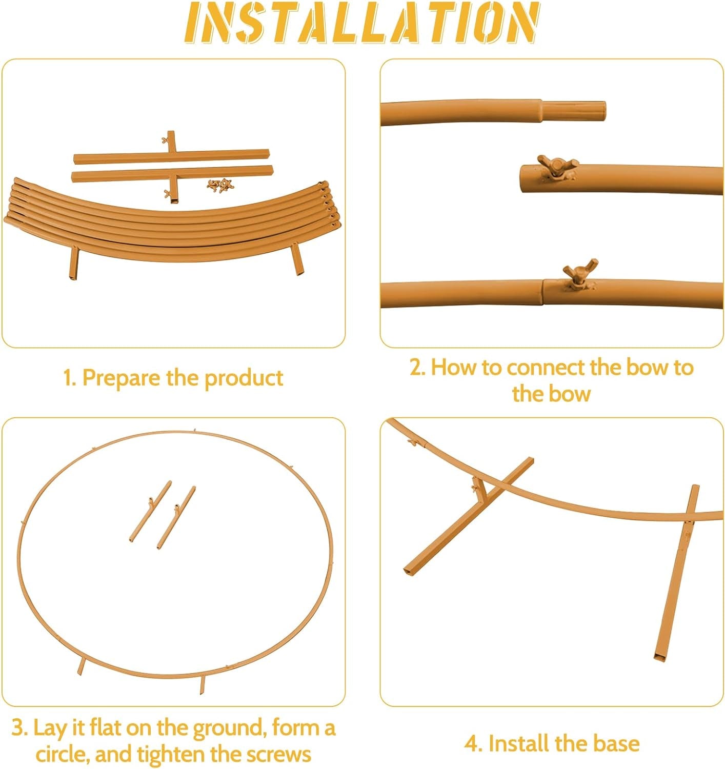 ARCH METAL STAND