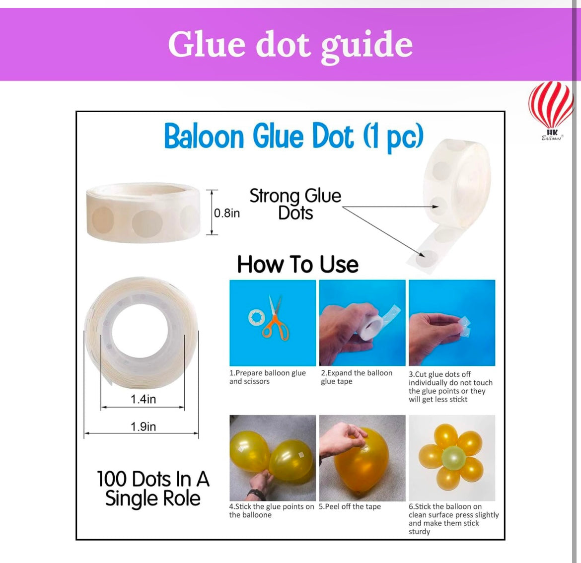 PINK & VIOLET DECORATION KIT