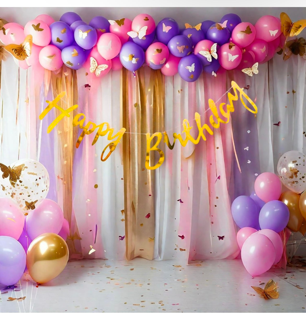 PINK & VIOLET DECORATION KIT
