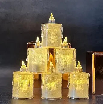 LED FLAMELESS CANDLES (Pack of 5)