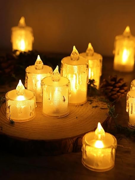 LED FLAMELESS CANDLES (Pack of 5)
